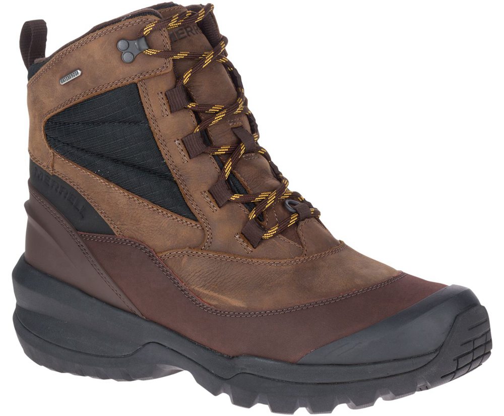 Merrell Støvler Herre - Thermo Slush Mid Waterproof - Brune - NVF062381